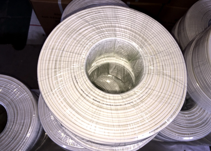 Customized White PVC Security Alarm Cable 0.2mm² Pure Copper Power Limited Wire