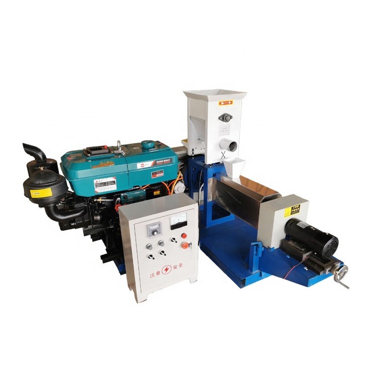 Pet Dog Cat Fish Feed Extruder Animal Feed Pellet Machine Mini