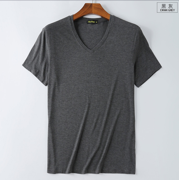 Sports Style Organic Bamboo T Shirt For Male OEM Service Multi Color