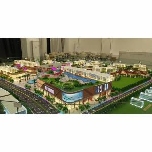 1:100 Architectural Site Model Commercial Construction Site Model