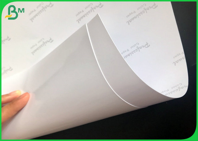 One Side High Gloss Ink Printer 36 Inch Photo Roll Paper For Family Photos