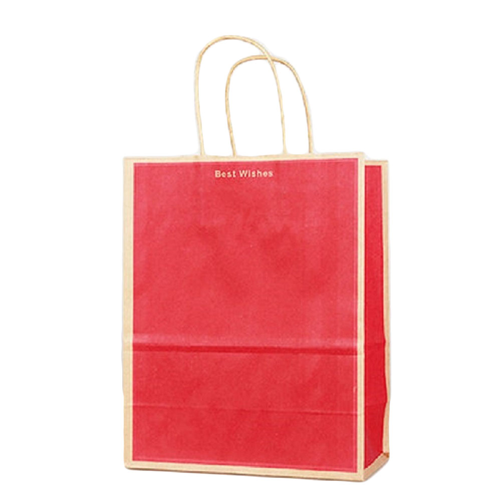 Custom Brown Kraft Paper Pouch Bag Pastry Packaging Carry Out
