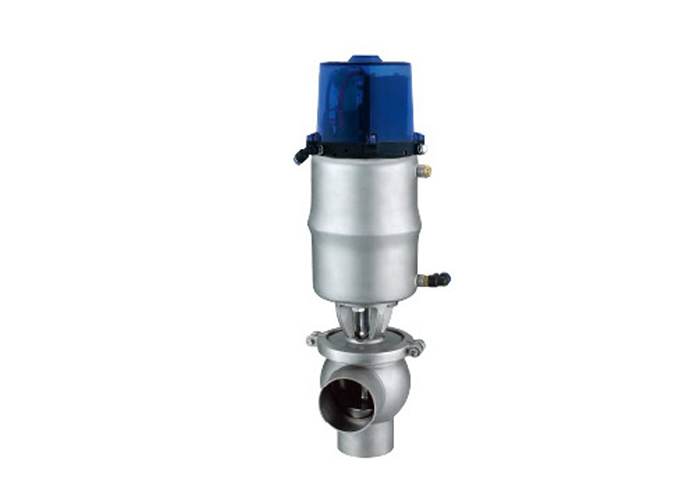304 316L EPDM / PTFE Sanitary Valves - Stainless Steel Diverter Valve