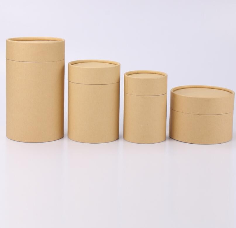 Eco Friendly Deodorant Paper Cardboard Cylinder Tubes Packaging Custom Design