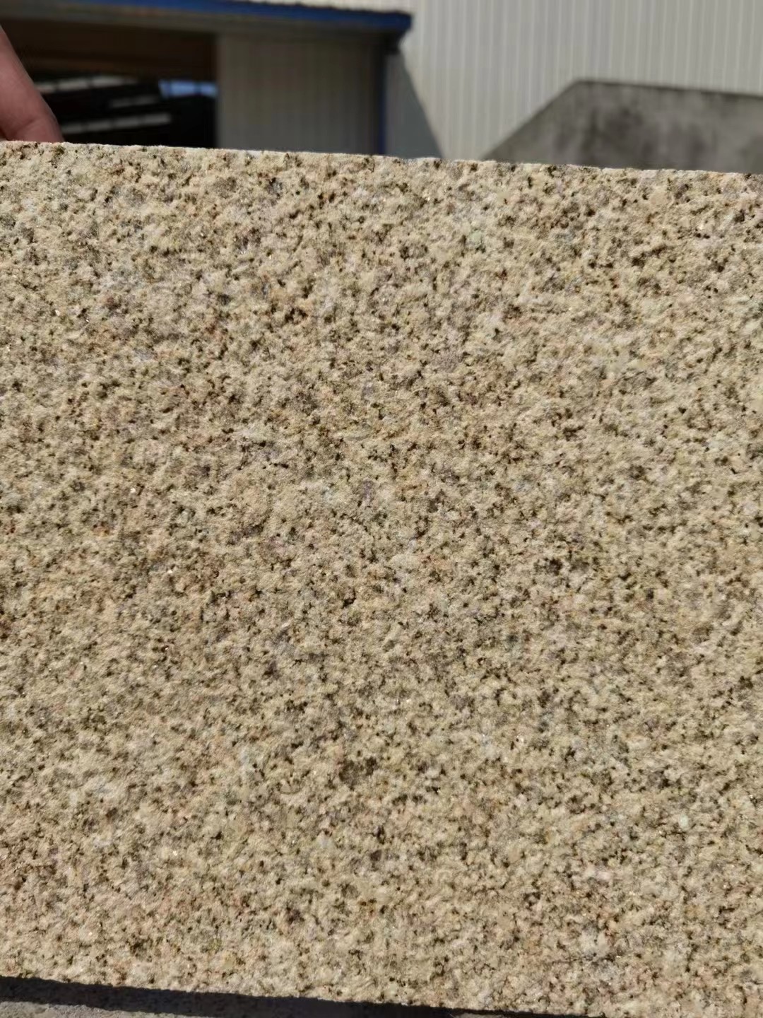 Rectangular Yellow Granite Stone Slabs For Exterior Floor
