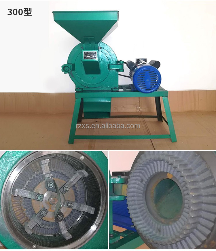 3-4 kw Diesel Engine Pulverizer Grinder for Agri Grain Milling and Powder Making