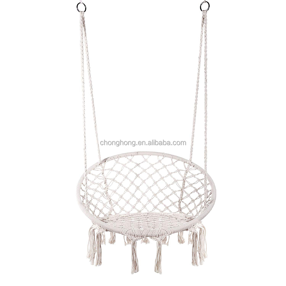 Hammock Patio Swing Chair Yard Garden Macrame Swing Hanging Chair Pet Hammock