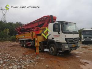 Buy cheap In 2016 Sany Heavy Industry Mercedes-Benz Used Concrete Pump Truck 62 Meters product