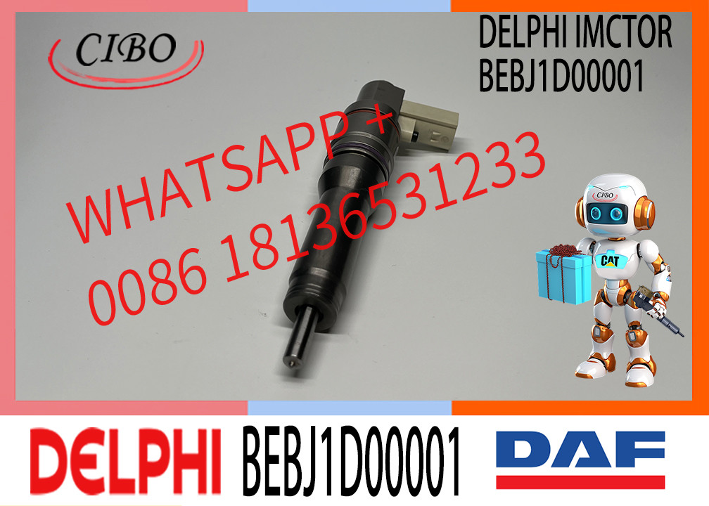 High Quality Fuel Injector 1925657 BEBJ1D00001 2005596 Common Rail Injector For DAF MX13 EURO 6MY15
