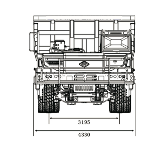 ELECTRIC WIDE BODY MINING DUMP TRUCK FOR SALE
