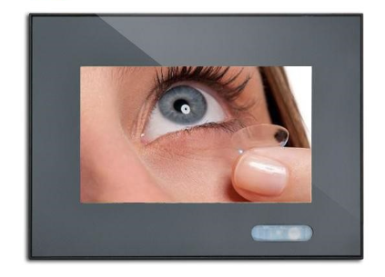 Motion Sensor Wall Mount Full HD LCD Screen For Retail Stores / Supermarket