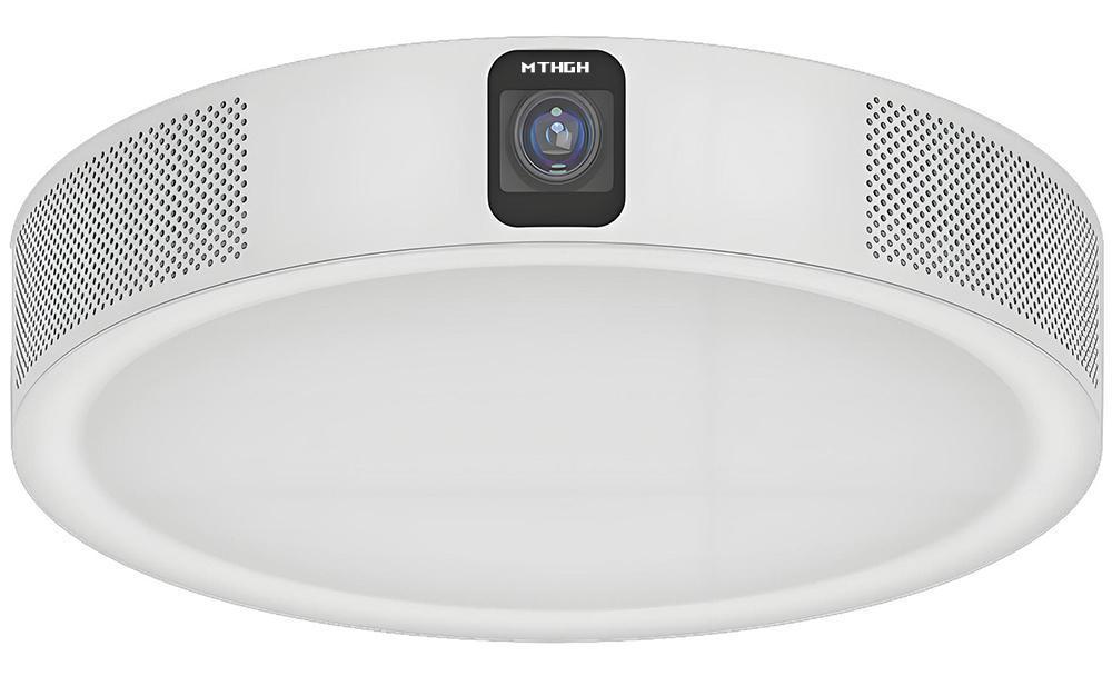 1200 Lumens Smart Laser Projector 4G+32G Memory, PST Ceiling Projector Lamp Short-throw Front Projection Technology 1