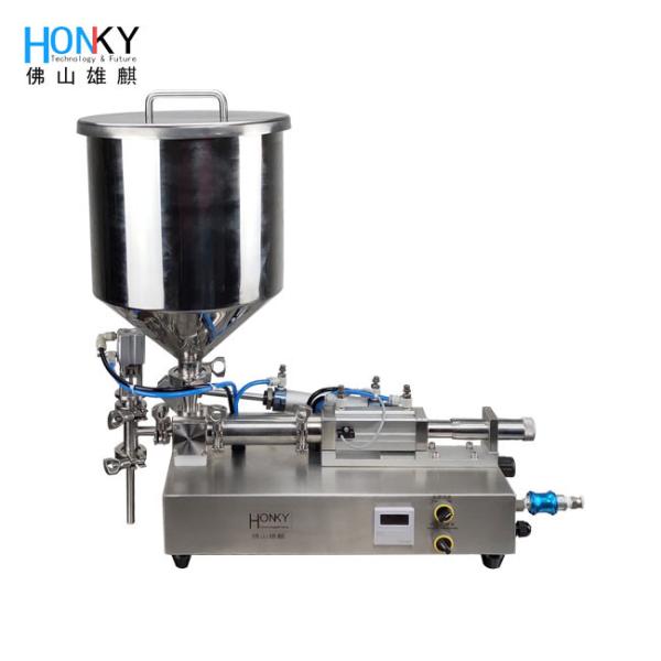 Buy cheap Desktop SS316 Automatic Paste Filling Machine For Cosmetic Lotion product