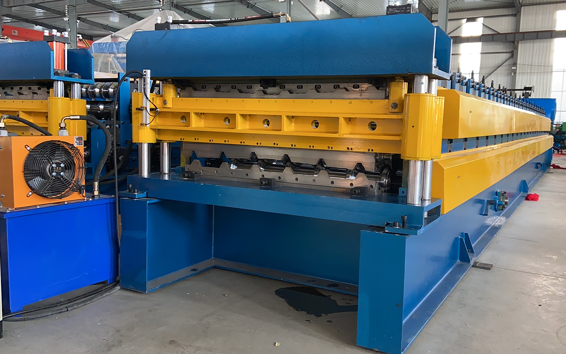 double layer roofing sheet mahcine