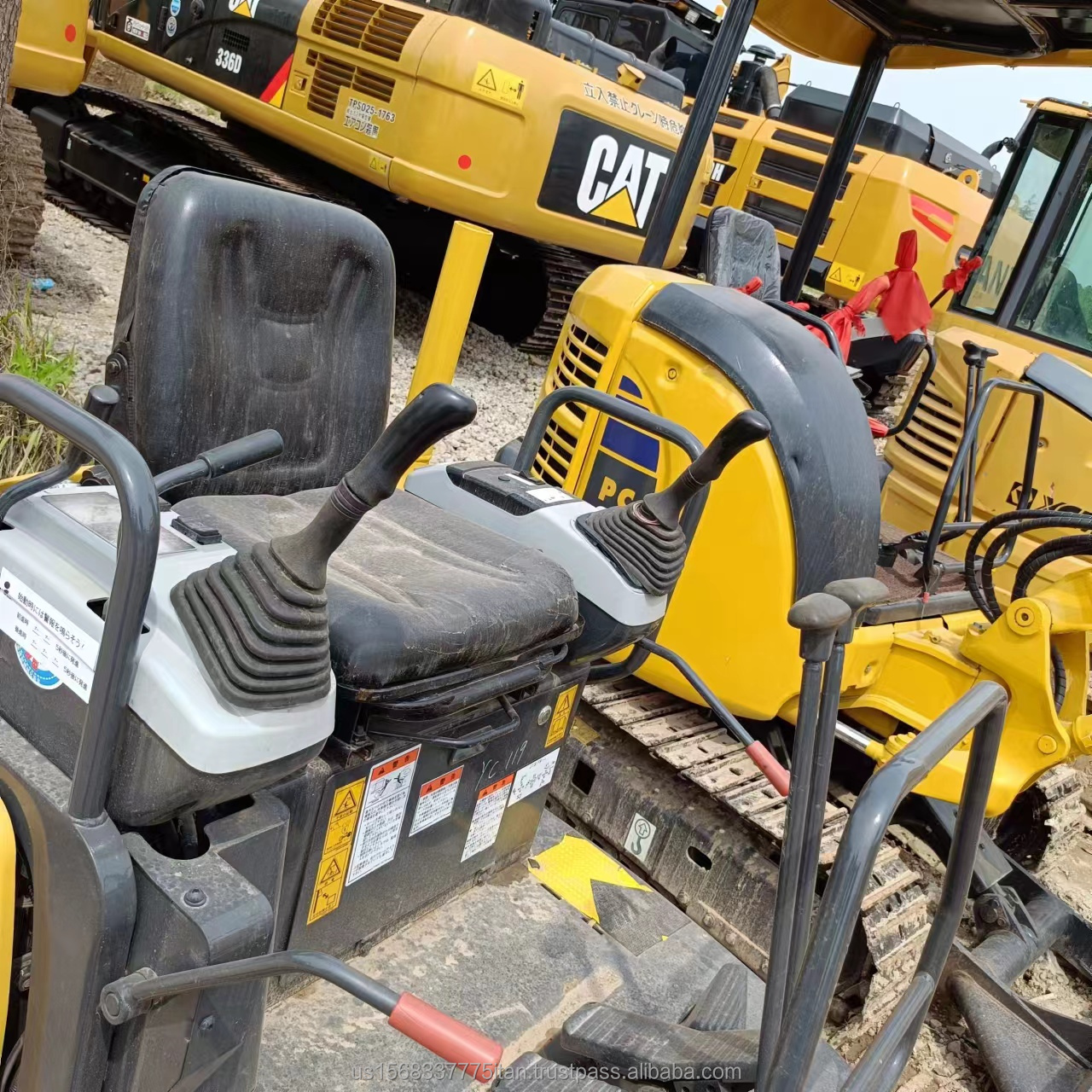 2ton Operating Weight Komatsu PC18MR Mini Used Excavator Original Hydraulic Valve