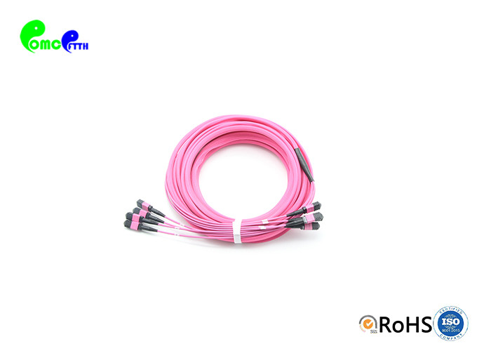 Female 50/125 LSZH OM3 48F 96F MPO MTP Trunk Cable