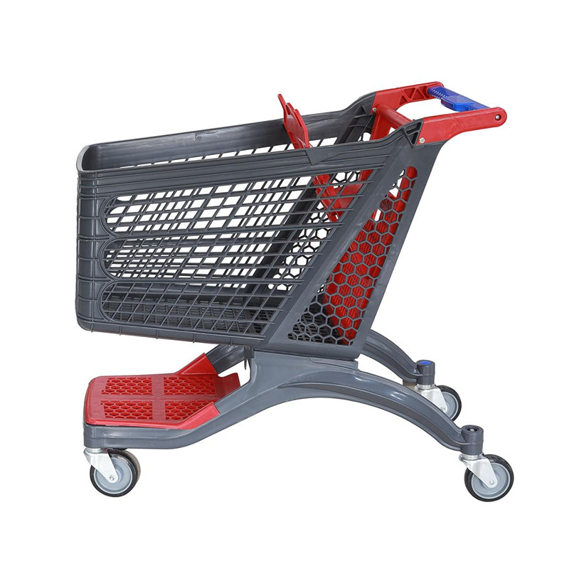 150 Ltr Four Wheel Baby Metal Rolling Shopping Cart Trolley 25.7MM Gap