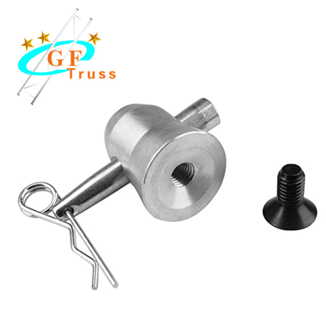 T6 Half Conical Coupler For StageTrusses Bed Plate Fit F34