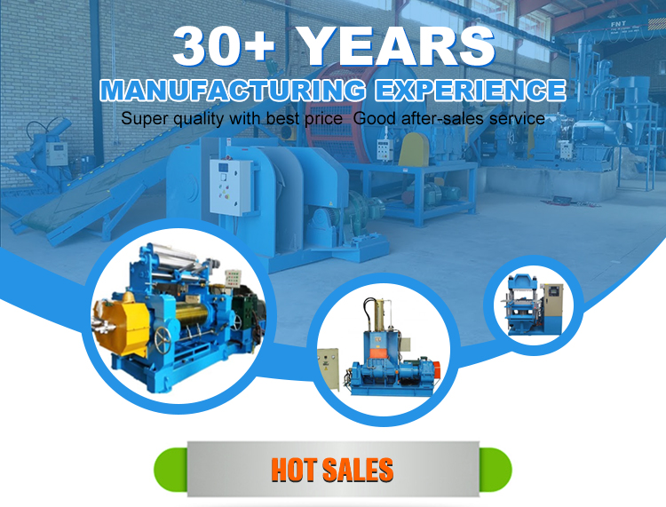 55KW Rubber Mixing Mill Machine XK450 Two Roll Open Mixing Mill