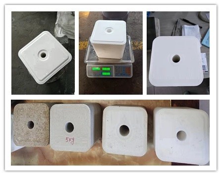 Automatic Hydraulic Press Machinery For Salt Lick Trace Mineral Wheel / Salt Block Press Machine