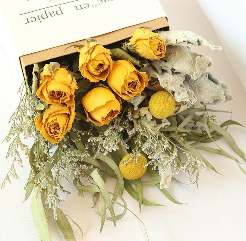 Black Paperboard Letter Pocket Bouquet Rose Packaging Holder Bag for Flower Packaging
