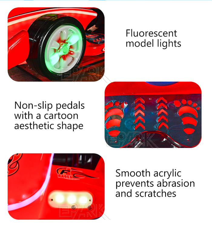 2021 new F1 outrun 3D racing cradle children's electric shopping mall kids game machine swing machine