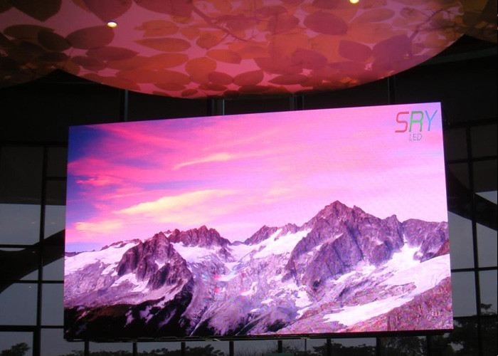 Conference Room P3 Electronic Display Board High Brightness 576mm X 576mm