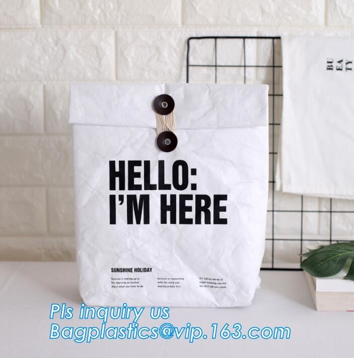 Button String Custom Tyvek Envelopes, packaging gift white tyvek envelope, tyvek dupont envelop bag file folder bagease