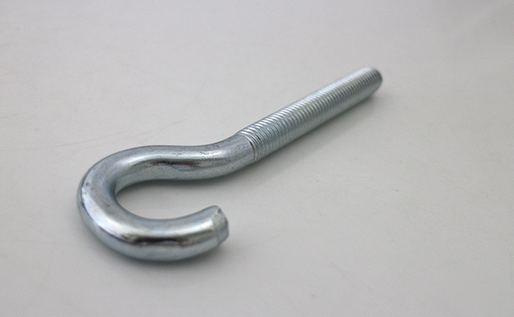 J Type Foundation Bolt M16-M120 Zinc Plated J Bolt HDG J shape hook Bolt
