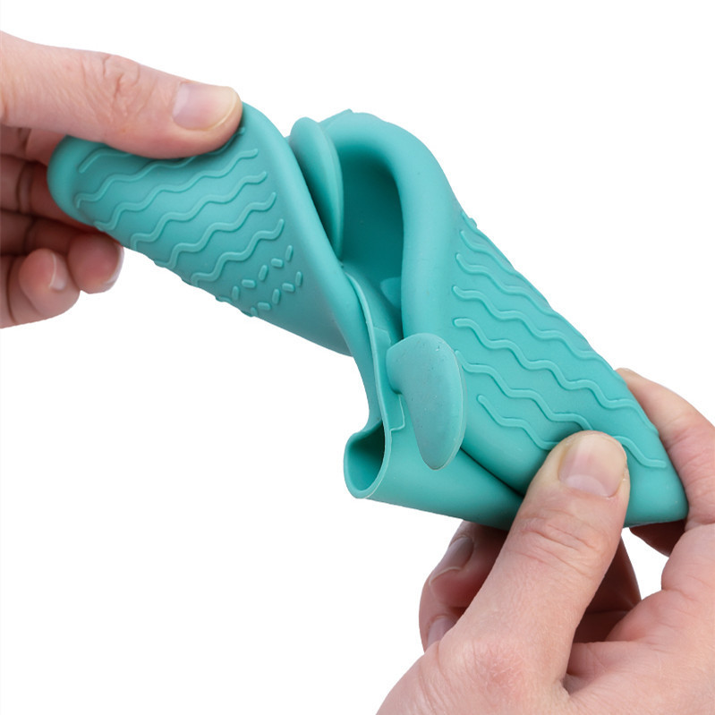 Mini Oven Mitts Gloves Heat Resistant SiliconeCooking Pinch Mitts Potholder Finger Pinch Grips Silicone Kitchen Utensil