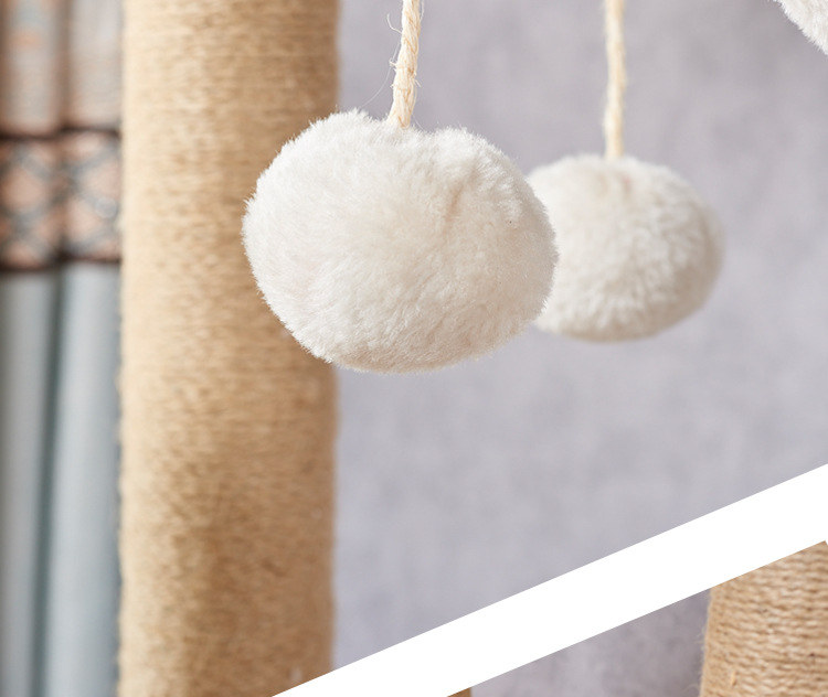 Modern Luxury Cat Tree with Sustainable Product Feature Cat Furniture and Scratching Sisal Posts