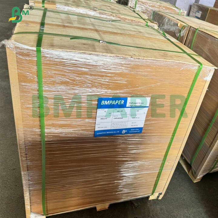 50gsm 60gsm Brown Kraft Paper For Food Wrapping And Paper Bags 