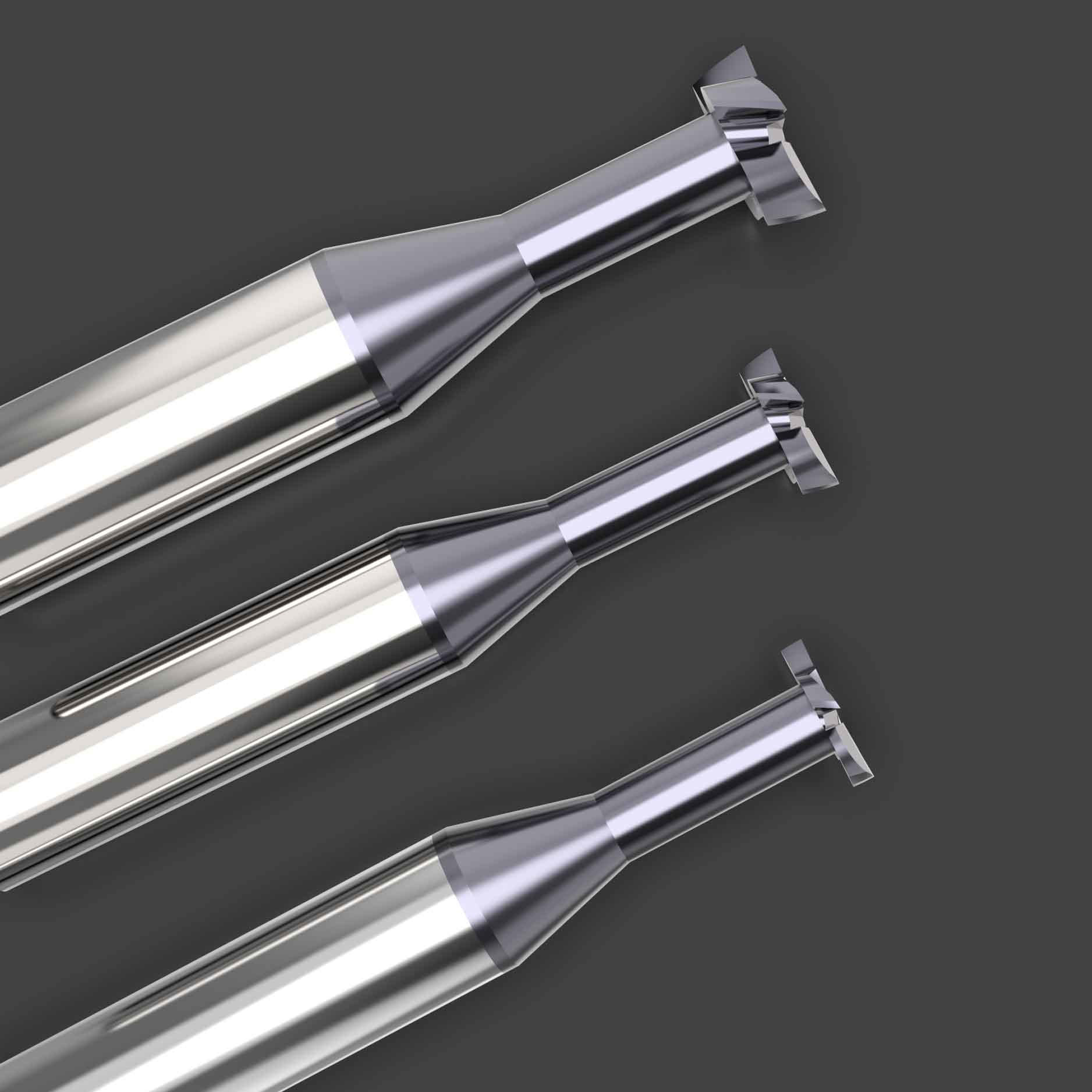 Solid Tungsten Carbide T Slot Milling Cutter 3mm To 16mm Milling Cutting Tools