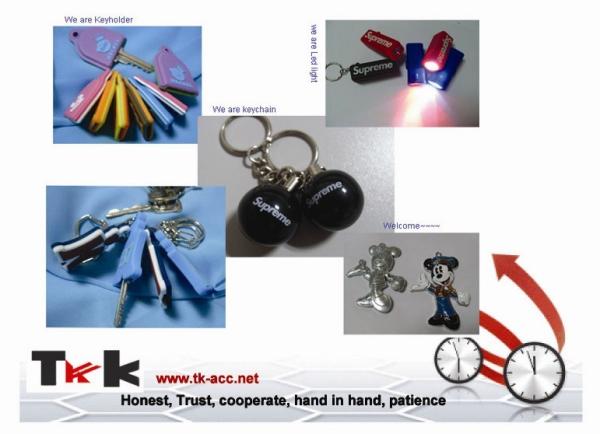 Novelty Personalized Promotional Gifts Imprinted Logo PVC Keychain With LED