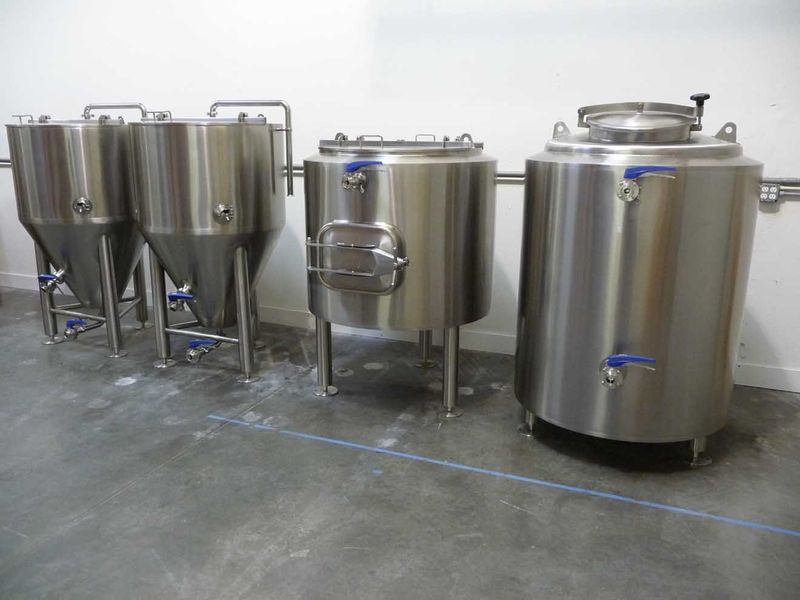 100L micro brewery equipment for home beer brewing with full set of brewing systems