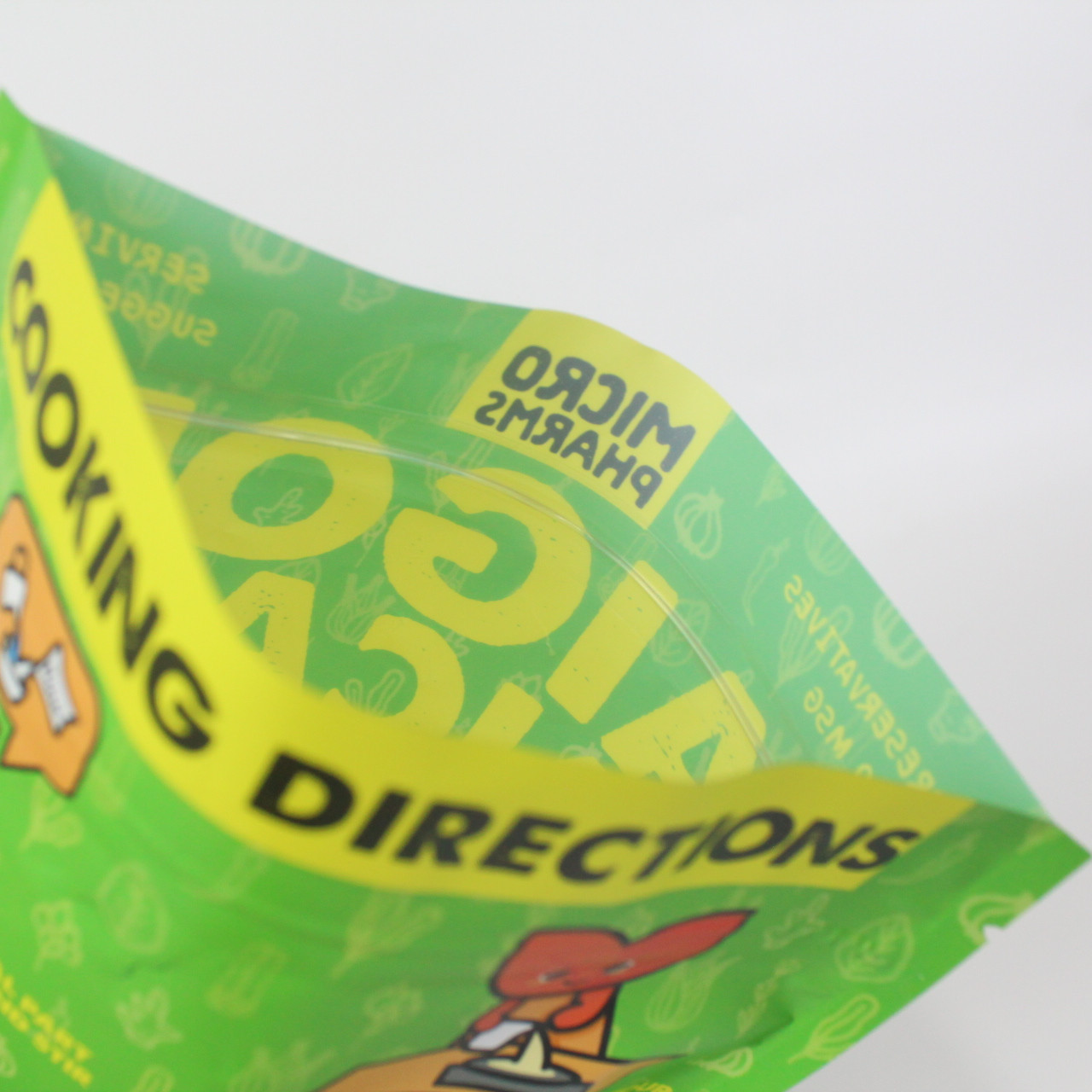 Food Grade Custom Print Snack Packaging Pouch Aluminum Foil Bag With Window