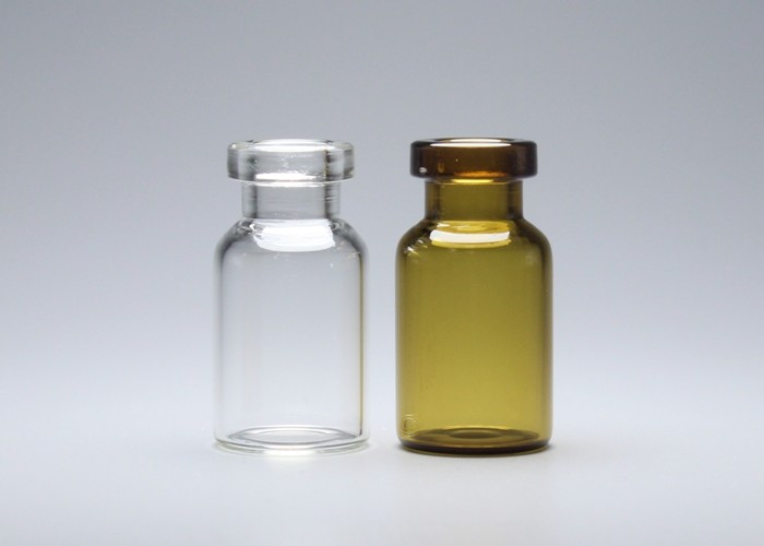 2ml Clear and Amber Medical or Cosmetic Low Borosilicate Glass Vial