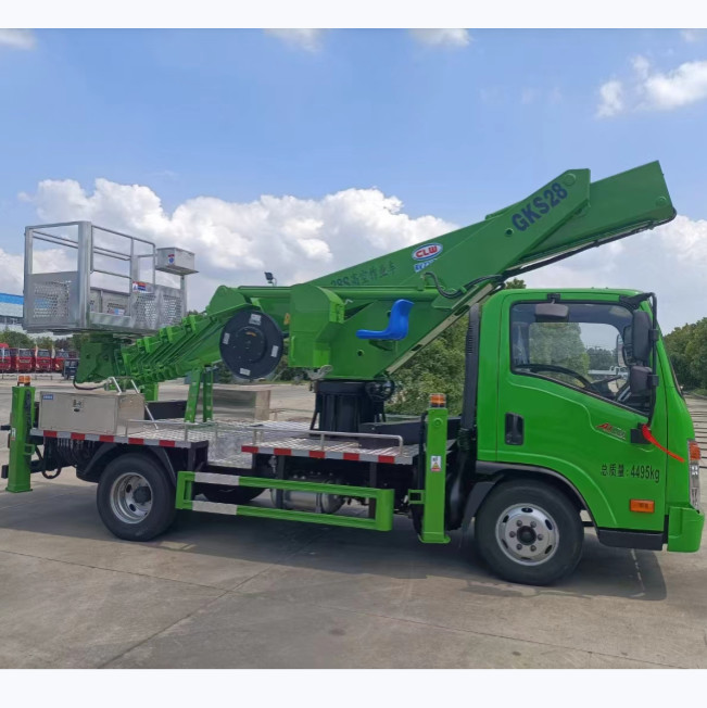 Diesel Aerial Platform Truck With 23meters Max Operation Height Efficiency