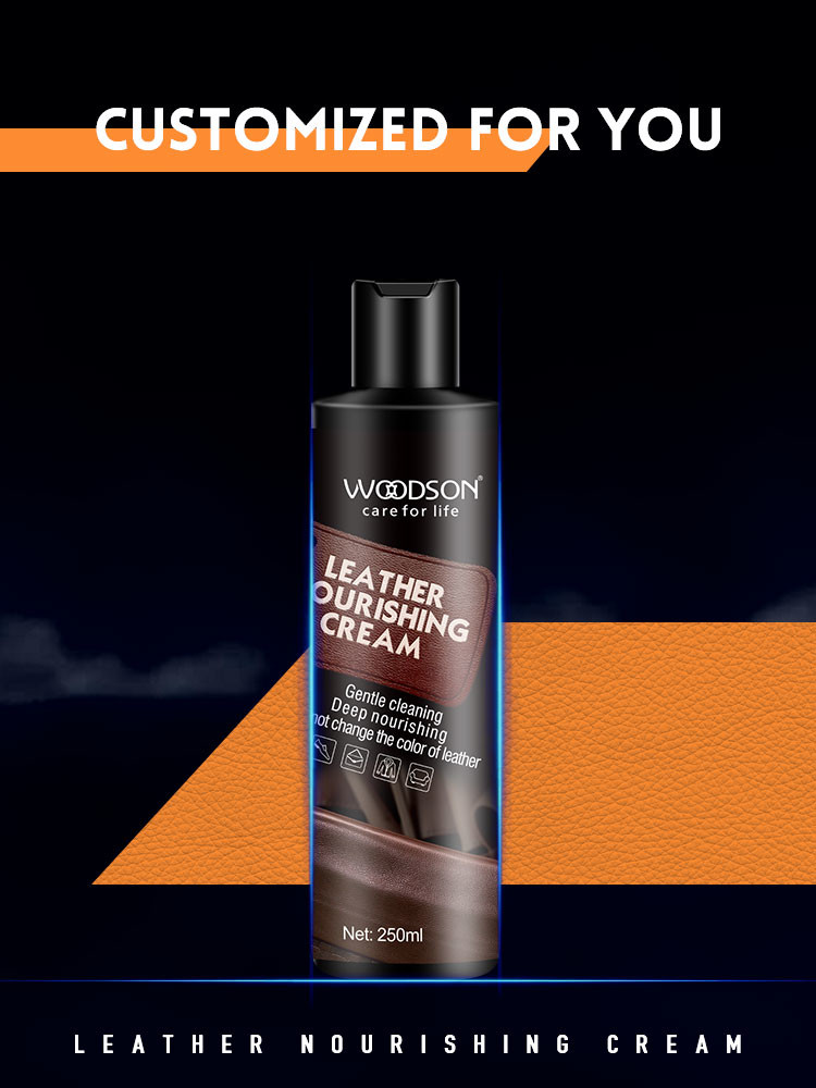 WOODSON Premium Car Wax Spray Polish Leather Conditioner Cream Nourishing
