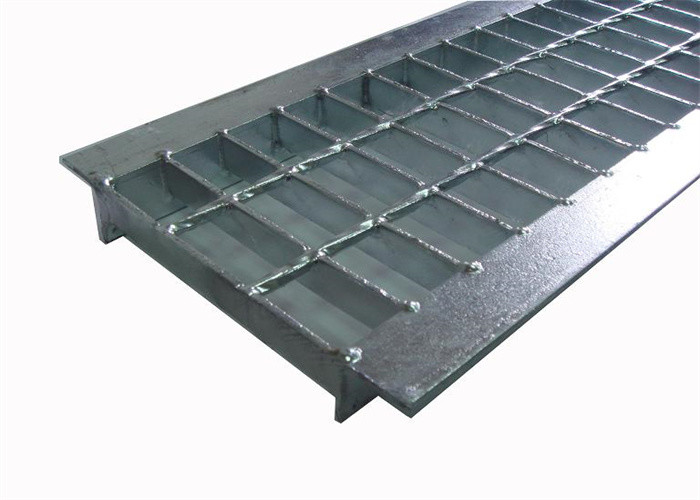 Heavy Duty Galvanized Metal Serrated Drainage Covers Steel Grating Drain Grate