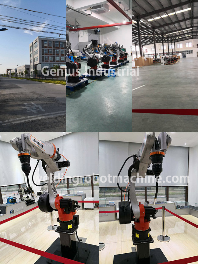 Payload 10kg Industrial Arc Welding Robot Cells MIG MAG TIG Welding