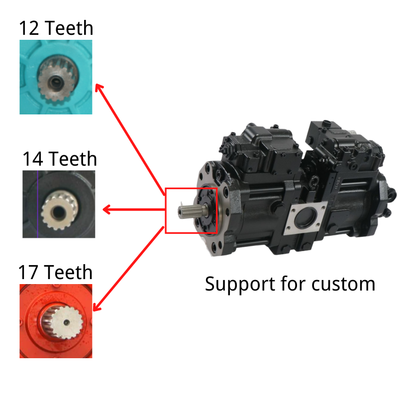 KAWASAKl K3V112DT Hydraulic Pump 31N6-10051 For Hyundai R210LC-7