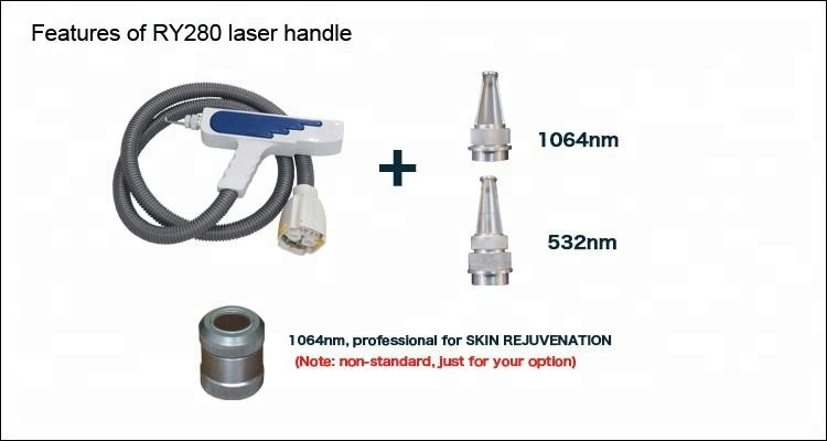 Portable Nd Yag Laser Tattoo Removal Machine Gray 2 Years Warranty
