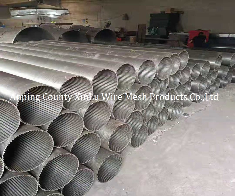 V Wire Johnson Screen Pipe With Continuous Slot For Water Well Filter