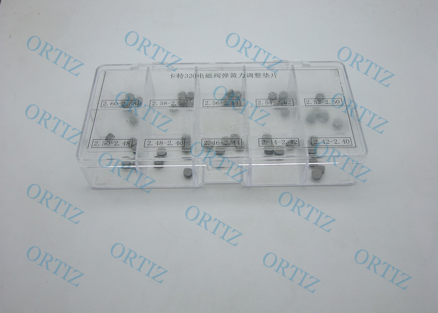 ORTIZ common rail injection spacer for 320D injector spring shim