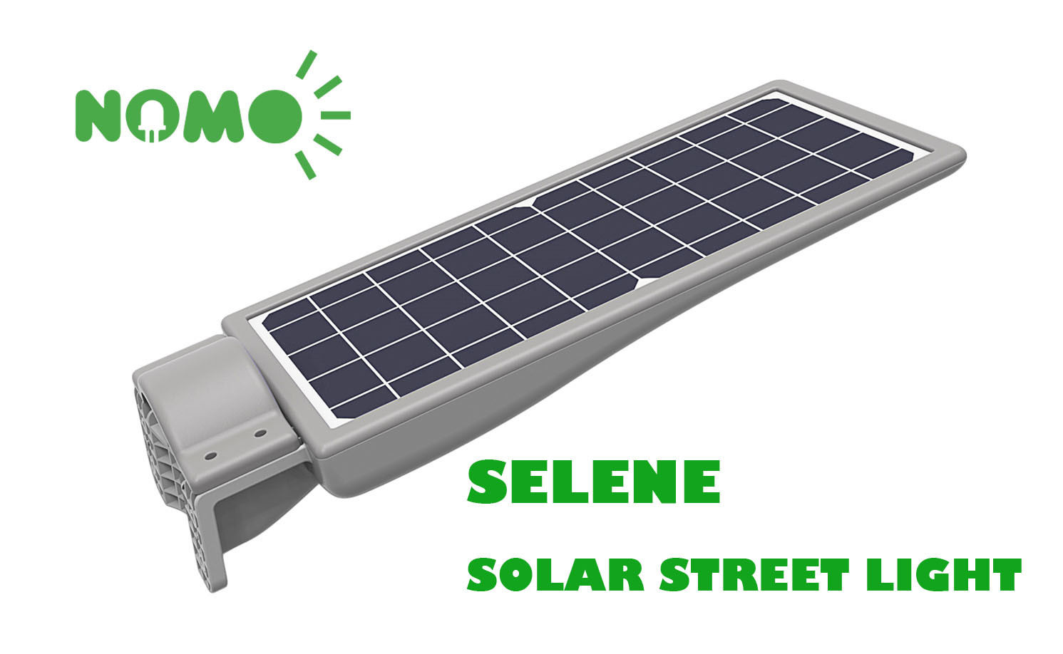 Solar Pole for Smart City PIR Motion Sensor Remote Monitoring Column Solar Street Light