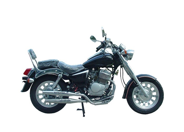 250cc Gas Chopper Gas Powered Motorcycle Front Disc Rear Drum Brake 100km/h Max Speed