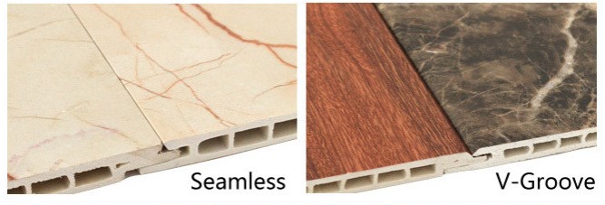 Soundproof PVC Wall Panels Wood Effect 2m-5m Plastic Wall Cladding Sheets