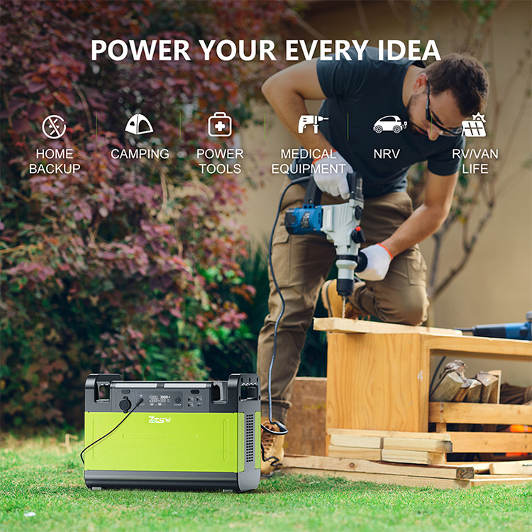 GT1500 60HZ Powerstation 1500 Watt UN38.3 Power Pack For Camping