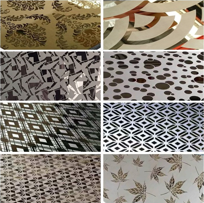 201/304/316/410 mirror finish/8k stainless steel sheets for Bathroom/Furniture/kitchen equipment